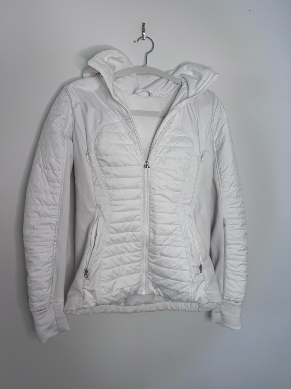lululemon athletica White First Mile Jacket